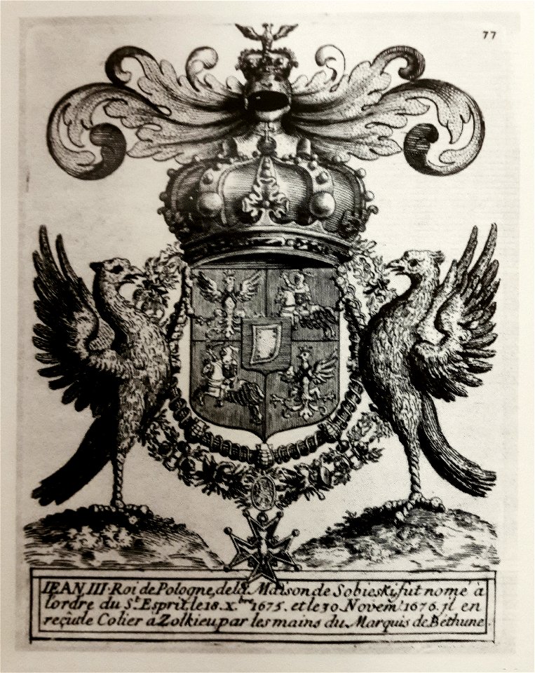 La Pointe Coat of arms of John III Sobieski