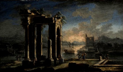 Capriccio architettonico (2) by Gennaro Greco
