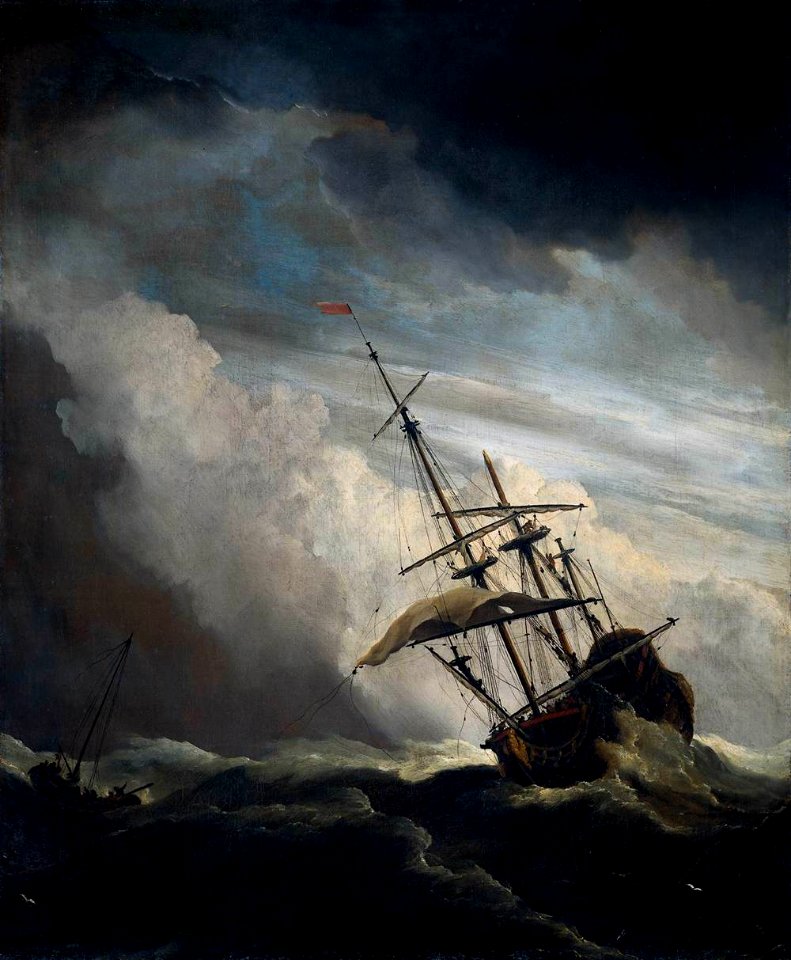 Willem van de Velde (II) - The Gust - WGA24539