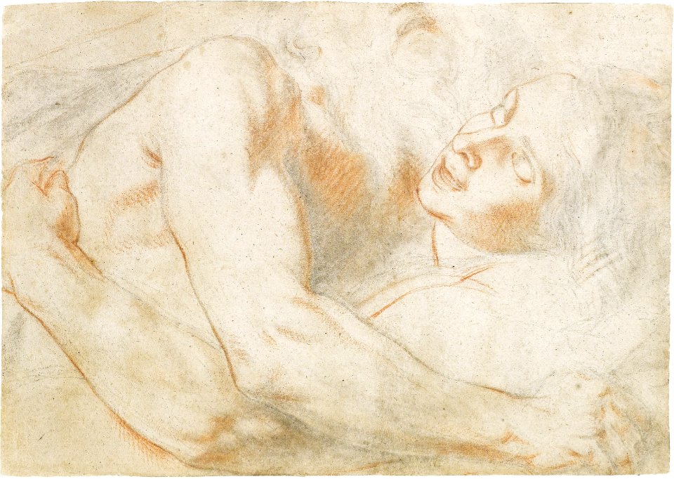 Antoine Coypel - Study for Aeneas and Anchises