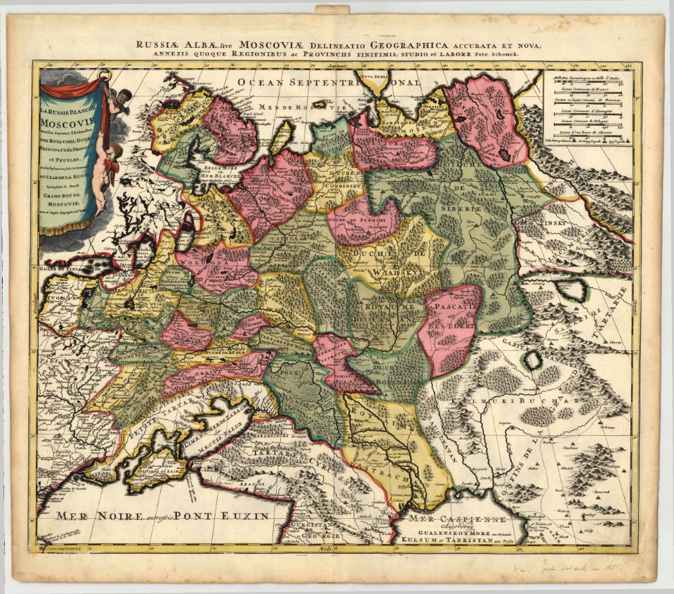 1685 -Moscovia - Peter Schenk