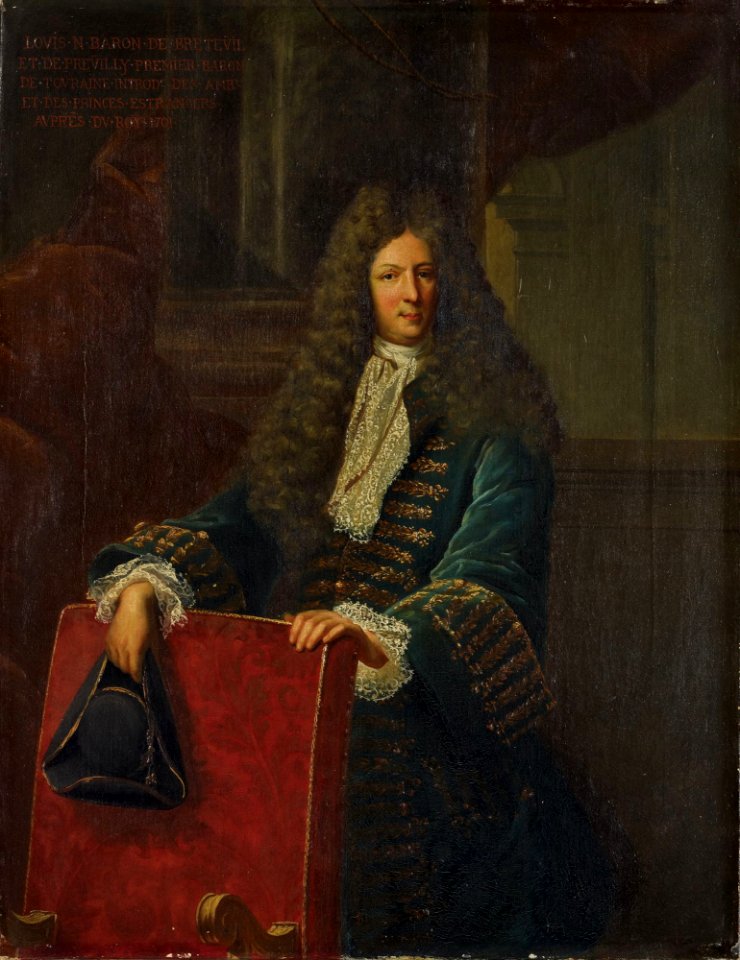 Portrait de Louis N Baron de Breteuil