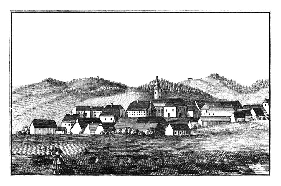 169 Leutschach - J.F.Kaiser Lithografirte Ansichten der Steiermark 1830