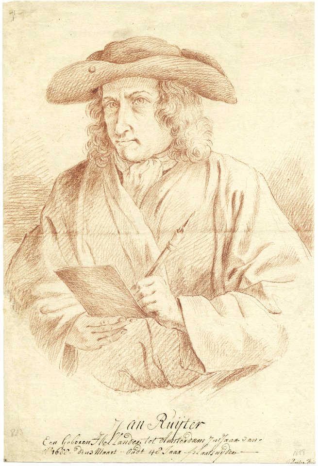 Jan Ruijter selfportrait