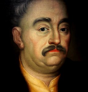 Anonymous John III Sobieski in yellow żupan (detail) 02