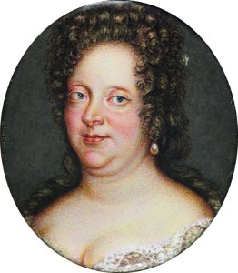 Ludvika Karalina Radzivił. Людвіка Караліна Радзівіл (S. Blesendorf, 1690-99)