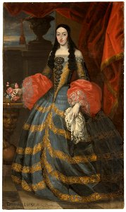 Jan van Kessel (II) (Attr. to) - Portrait of Marie Louise d’Orléans