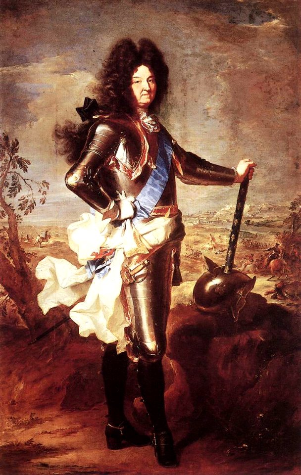 Hyacinthe Rigaud - Portrait of Louis XIV - WGA19488