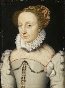 16th Century portrait of an unidentified woman. Free illustration for personal and commercial use.
