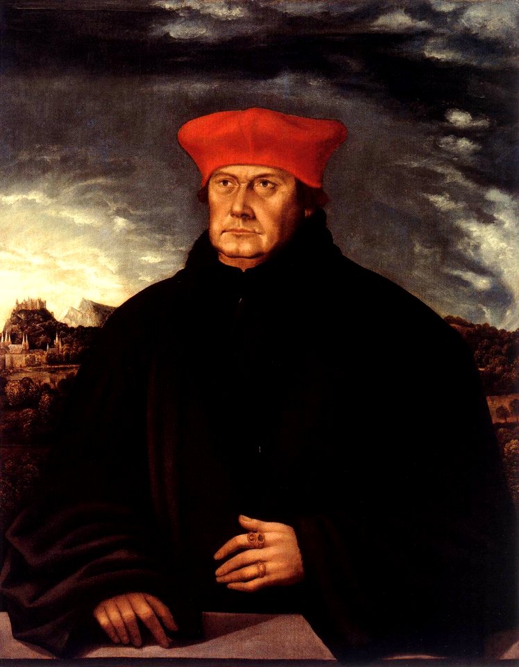 16th-century unknown painters - Cardinal Matthäus Lang von Wellenburg - WGA23509