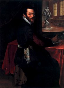 16th-century unknown painters - Portrait of Giambologna in his Studio - WGA23628