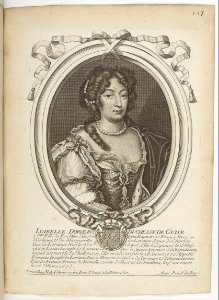 Estampes par Nicolas de Larmessin.f133.Isabelle d'Orléans, duchesse de Guise
