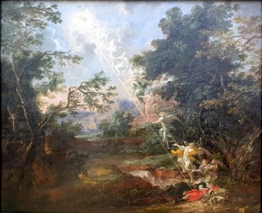 1691 Willmann Landschaft mit dem Traum Jakobs anagoria