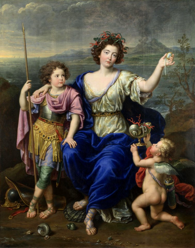 Pierre Mignard - La Marquesa de Seignelay