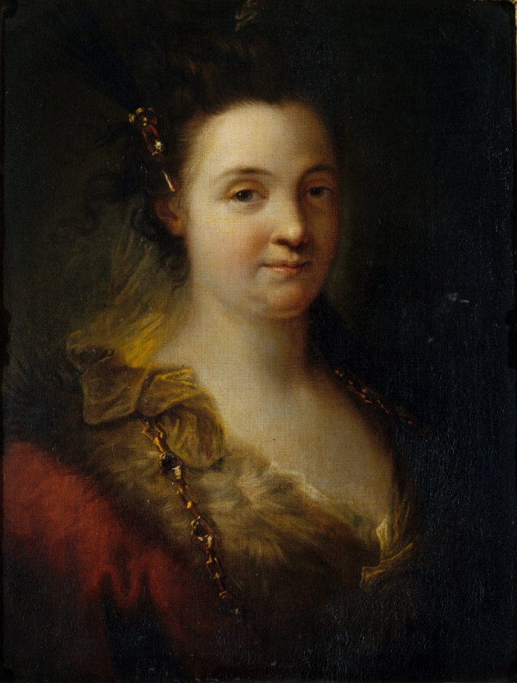 Alexis Grimou - Portrait of Mademoiselle Duclos (Marie-Anne de Châteauneuf)
