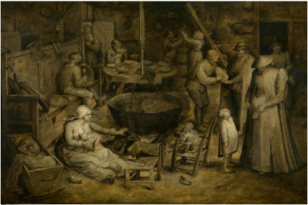 Jan Brueghel (I) - Visit to the tenant