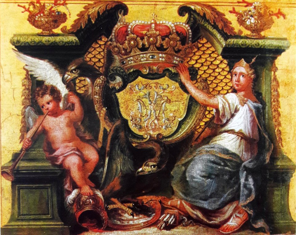 Siemiginowski Personal carriage of Marie Casimire Sobieska (detail)