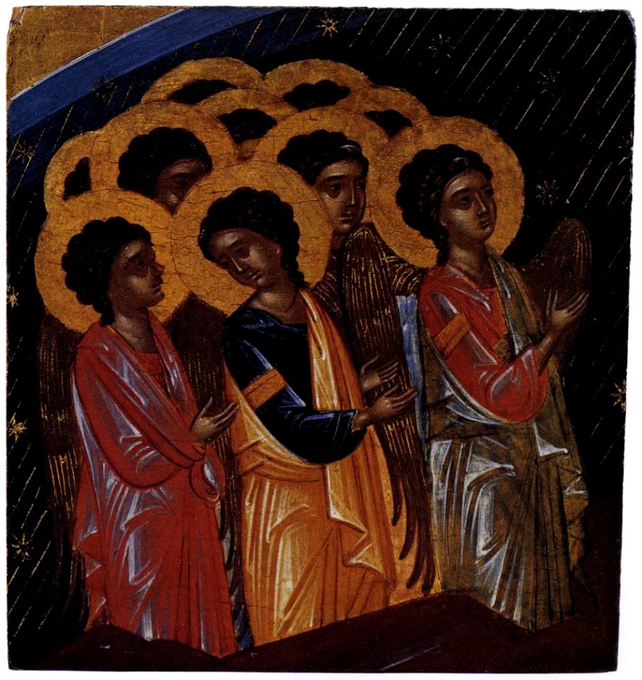16th-century unknown painters - Angelic Choir of the Nativity - WGA23490