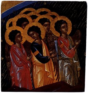 16th-century unknown painters - Angelic Choir of the Nativity - WGA23490