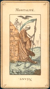 17 La Mort- H. Pussey Grand Etteilla Tarot Deck