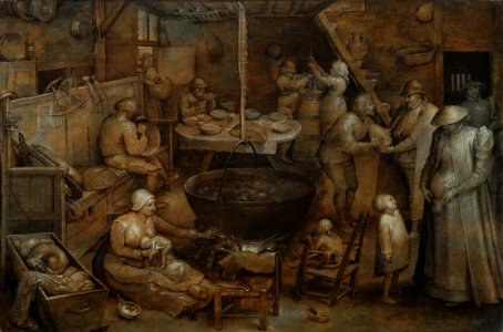 'The Visit to the Tenant Farmer' by Jan Brueghel the Elder