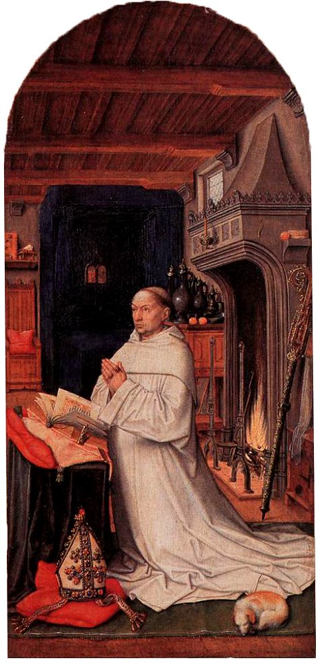 16th-century unknown painters - Portrait of Abbot Christiaan de Hondt - WGA23616