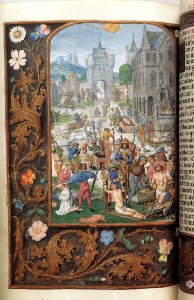 16th-century painters - Folio from the Mayer van den Bergh Breviary - WGA15812