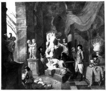 Hendrick Govaerts - Studio of a sculptor
