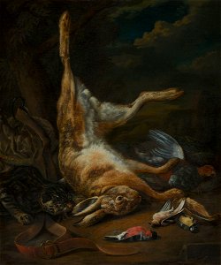 Bernaert de Bridt - Still life with hare