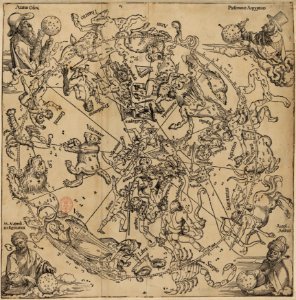 16th-century celestial map