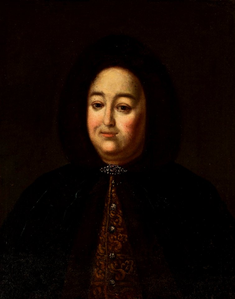 Russia Portrait of a woman in a fur coat