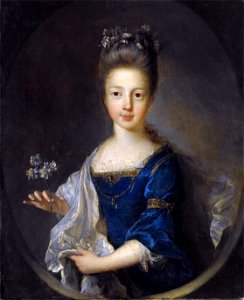 Princess Luisa Maria Theresa Stuart (1692-1712), by Jean-François de Troy