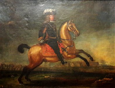Italy Equestrian portrait of Prince Eugene of Savoy