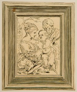 Jacob Coelemans, after Raymond Lafage - The Holy Family