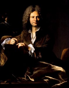 Hyacinthe Rigaud - Portrait of Pierre Drevet - WGA19493. Free illustration for personal and commercial use.