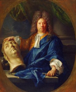 François Jouvenet, Portrait de Antoine Coysevox (1701)