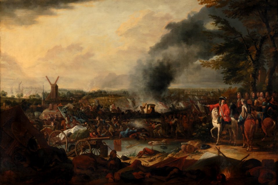Slag bij Ekeren, Jasper Broers, schilderij, Museum Plantin-Moretus (Antwerpen) - MPM V IV 010