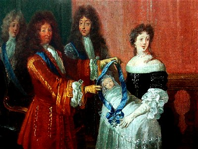 Watteau French Dauphin (detail)