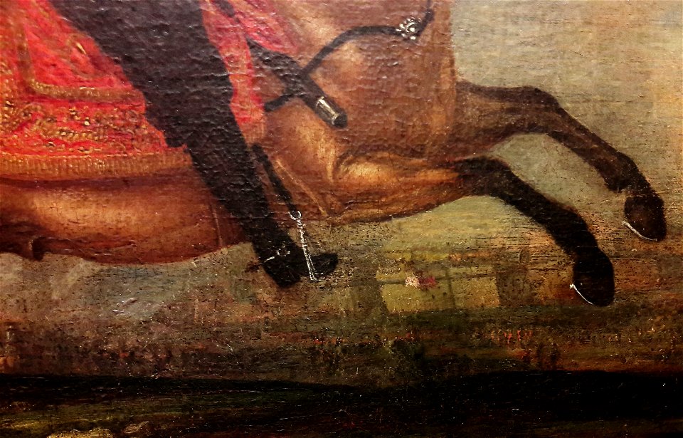 Italy Equestrian portrait of Prince Eugene of Savoy (detail) 03