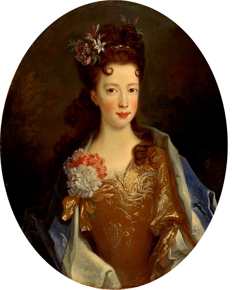 Princess Louisa Maria Teresa Stuart by Alexis Simon Belle 1704