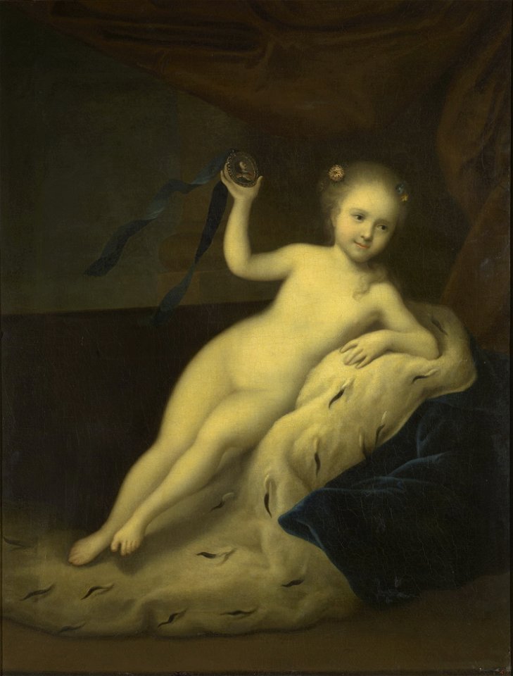 Elizabeth of Russia as Olympic goddess by L.Caravaque (1710s, Russian museum)