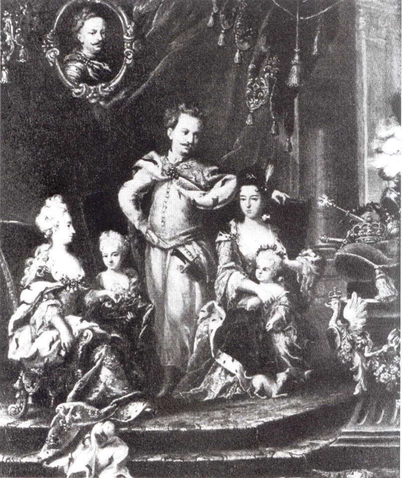 Schwartz Stanisław Leszczyński and his family