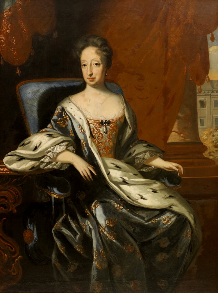 David von Krafft-Porträtt av Hedvig Eleonora