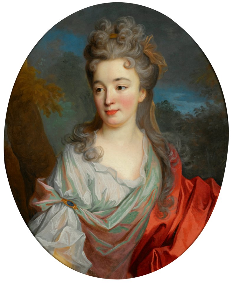 Jean-Baptiste Oudry. Portrait of a lady