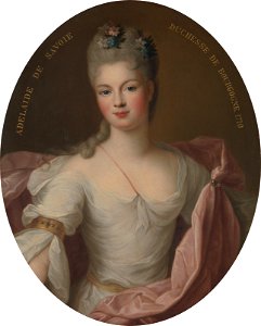 Marie Adélaïde of Savoy (1685–1712), Duchess of Burgundy in 1710 by Gobert