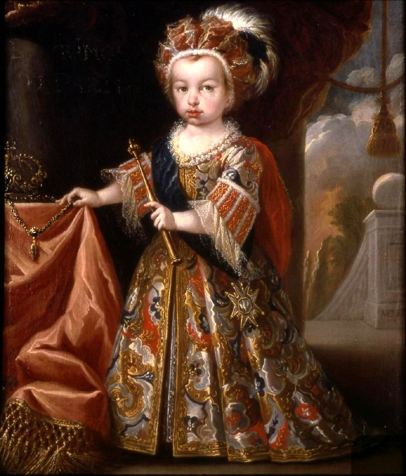 The Prince of Asturias (future Louis I of Spain) in 1712 by Melendez