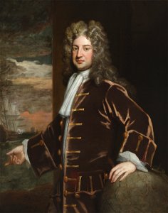 Admiral George Delaval (1668–1723), MP by Godfrey Kneller. Free illustration for personal and commercial use.