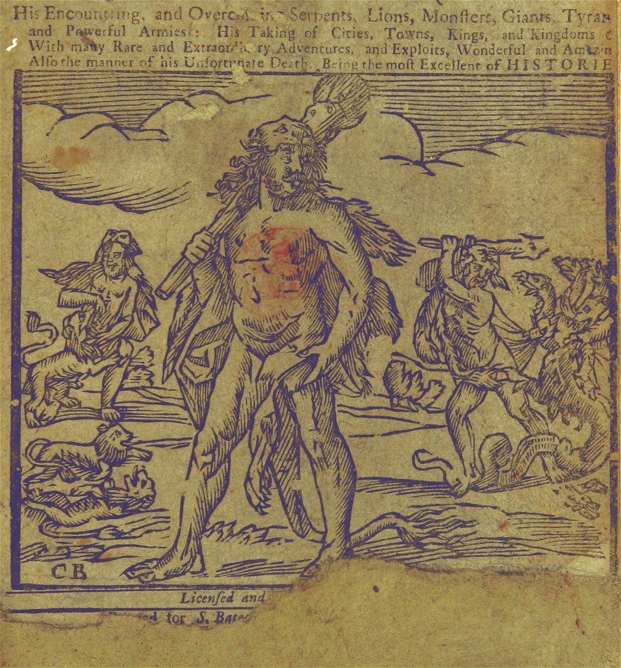 (1710) The Famous HERCULES - Frontispiece