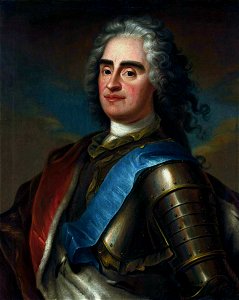 Silvestre Augustus II of Poland with the ribbon
