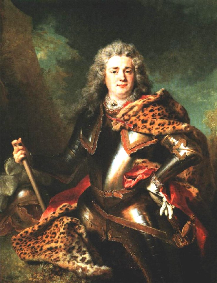 Charles Armand de Gontaut, Duke of Biron by Nicolas de Largillière (1714)